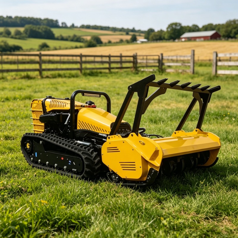 Automatic Remote Control Lawn  - Agriculture Farming Robot review and price