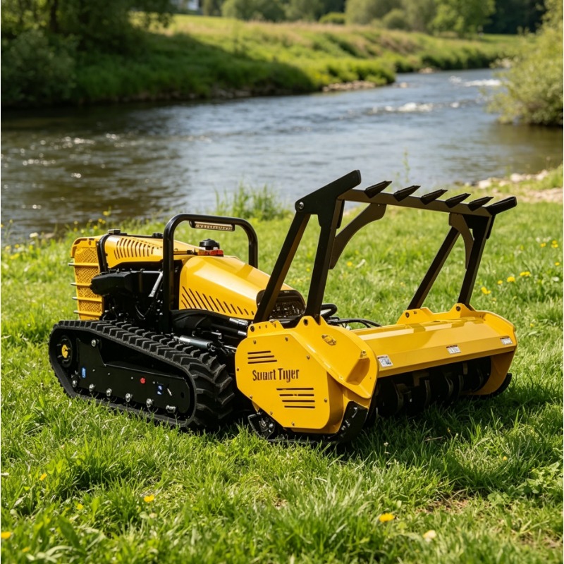Automatic Remote Control Lawn  - Agriculture Farming Robot review and price
